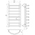 Водяной полотенцесушитель Laris Омега П8 80х40 Хром