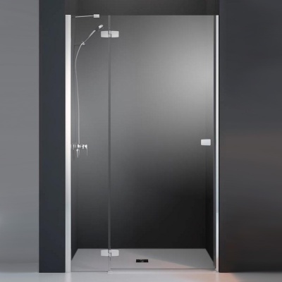 Душевая дверь в нишу Radaway Fuenta New DWJ 90 L профиль Хром стекло прозрачное