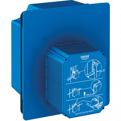 Скрытая часть смывного устройства Grohe Rapido U 37338000 для писсуара Синяя