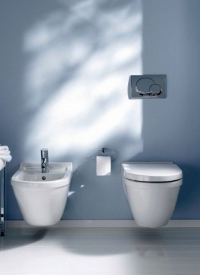 Биде Duravit Starck 3 22801500001 подвесное Белое