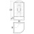 Душевая кабина River Rein 90x90x46 МТ 10000000199+10000002426 с поддоном