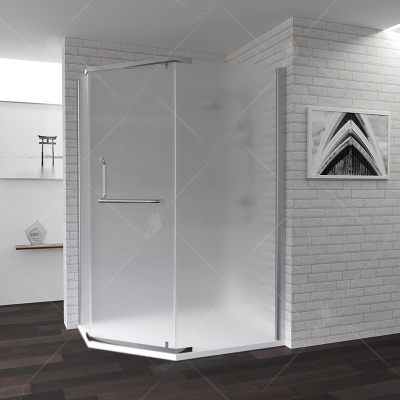 Душевой уголок RGW Passage PA-91 80x120 профиль Хром стекло прозрачное