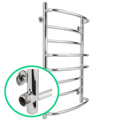 Водяной полотенцесушитель Laris Евромикс П8 80х50 1 Хром