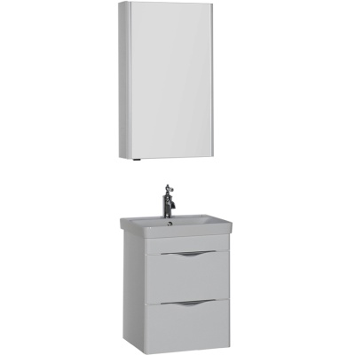 Комплект мебели для ванной Aquanet Орлеан 50 183183 подвесной Белый