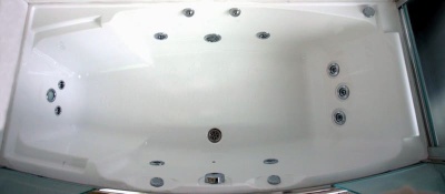 Душевой бокс Radomir Элис 2 168x85 R 1-04-1-2-5-0961 профиль Белый стекло матовое