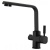 Смеситель для кухни Kaiser Decor 40144-2 Черный мрамор