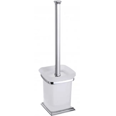 Ершик для унитаза Art&Max Zoe AM-G-6839D Хром Белый
