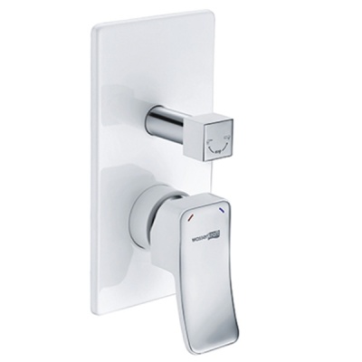 Смеситель для душа WasserKRAFT Aller 10641W Белый Смеситель для душа WasserKRAFT Aller 10641W Белый