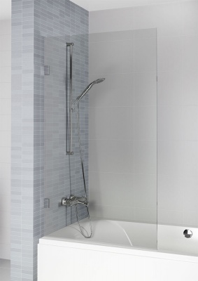 Шторка на ванну Riho Scandic S409 70 GC50300 профиль Хром стекло прозрачное