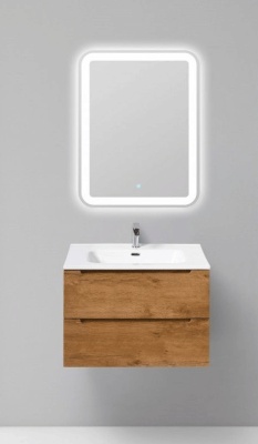 Тумба под раковину BelBagno ETNA 39-700/390-2C-SO-RN-P подвесная Rovere Nature