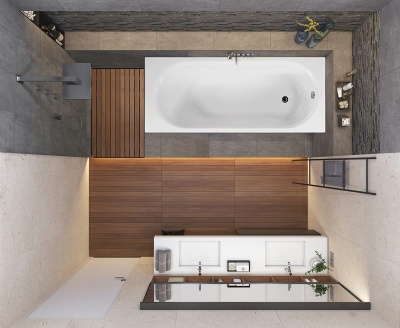 Акриловая ванна Vagnerplast Kasandra 170x70 без гидромассажа