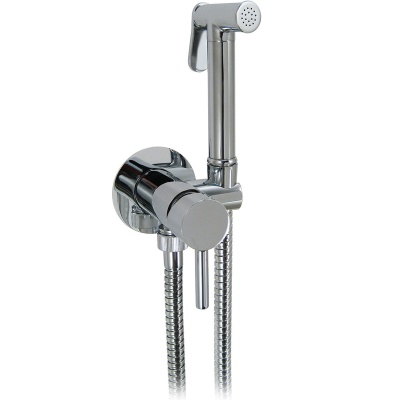 Гигиенический душ со смесителем Giulini Futuro RU-GIU.FSH25 шланг из металла Хром