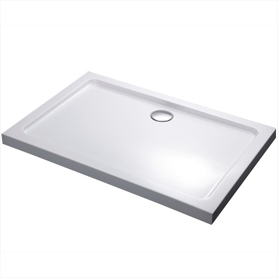 Акриловый поддон для душа Black&White Stellar Wind Slim Line RS-0812 120x80 Белый