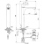 Смеситель для раковины Ideal Standard Connect Air Vessel A7025AA Хром