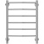 Электрический полотенцесушитель Terminus Классик П6 450x650 4630080268425 Хром диммер слева