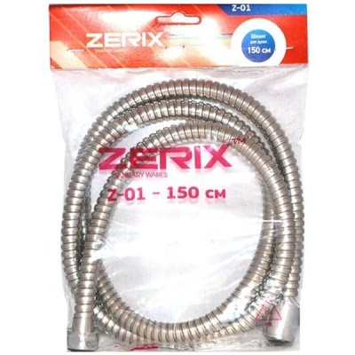 Душевой шланг Zerix Z01 150 ZX0201 Хром