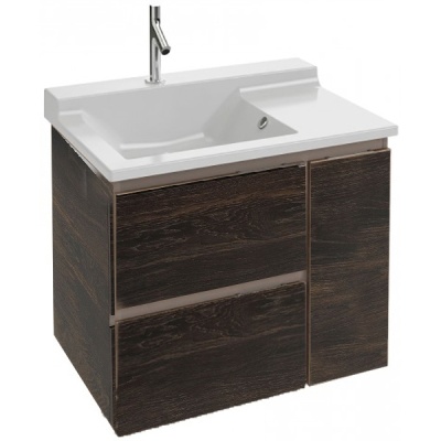 Тумба под раковину Jacob Delafon Soprano 80 EB1330-E15 подвесная Черное дерево Тумба под раковину Jacob Delafon Soprano 80 EB1330-E15 подвесная Черное дерево