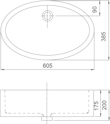 Раковина SSWW 60 CL3004 Белая Раковина SSWW 60 CL3004 Белая