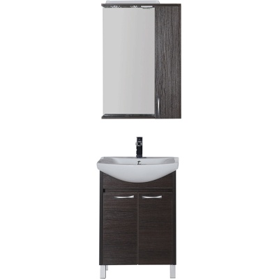 Комплект мебели для ванной Aquanet Донна 60 168943 Венге