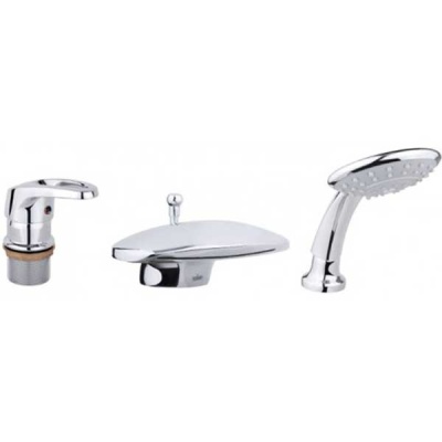 Смеситель на борт ванны Timo Standart Tugela 3020F Хром