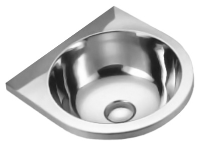 Раковина Nofer 36 13036.A.S. сатин, матовая