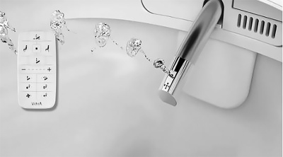 Унитаз Vitra V-Care Comfort 5674B003-6194 подвесной с сиденьем Микролифт