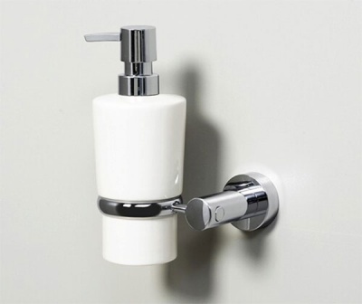 Дозатор для жидкого мыла WasserKRAFT K-28299 Хром Белый