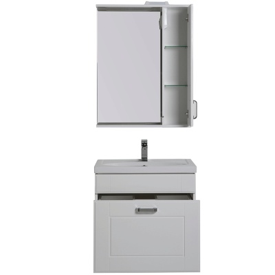 Комплект мебели для ванной Aquanet Рондо 70 195706 подвесной Белый