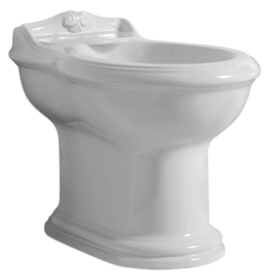 Биде Azzurra Jubilaeum JUB500 bianco lucido, 1 отверстие под смеситель