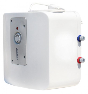 Накопительный водонагреватель Superlux NTS 30 R PL (SU) белый, с нижней подводкой