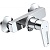 Смеситель для душа BelBagno Rowena ROW-ESDM-CRM Хром