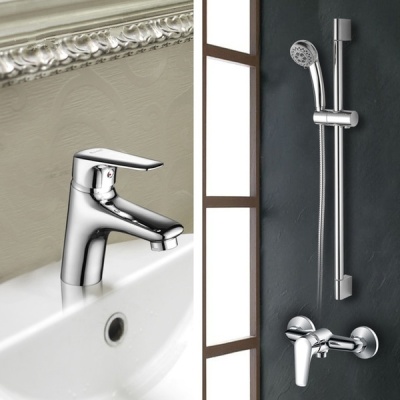 Комплект смесителей Frap F2822 Хром