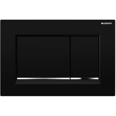 Клавиша смыва Geberit Sigma 30 115.883.KM.1 Черный/хром