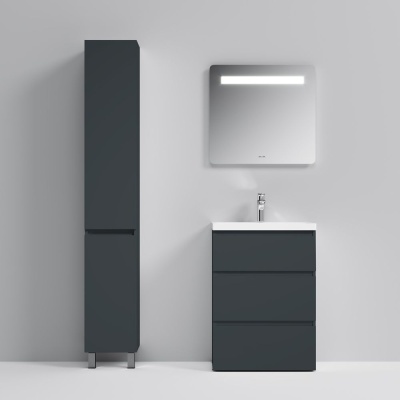 Тумба под раковину AM.PM Gem S 60 M91FSX0602GM Графит матовый