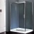 Душевой уголок Royal Bath RB9012B-L 120х90 без поддона профиль Хром стекло прозрачное