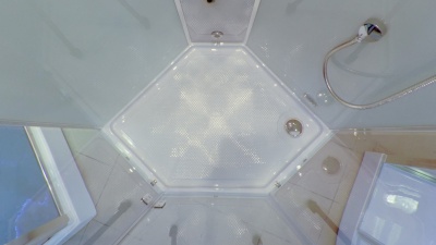 Душевая кабина Timo Elta 90x90 H-312R с гидромассажем