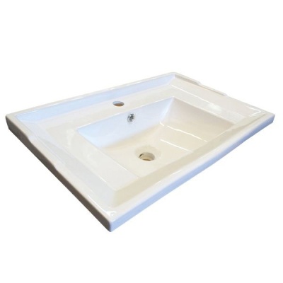 Тумба с раковиной Comforty Тбилиси 70 3132629 Белая