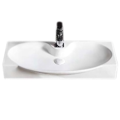 Раковина CeramaLux 80 STR 4282B Белая