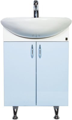 Тумба с раковиной Orange Кларис 57 Белая