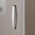 Дверь для душевого уголка Huppe Aura Elegance 80 400401.087.316 Профиль матовый хром, стекло матовое, правая