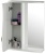 Зеркало со шкафом Mixline Муссон 50 L 528388 Белый