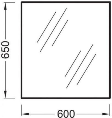 Зеркало Jacob Delafon Ola 60 EB1080-RU подвесное