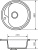 Кухонная мойка Mixline ML-GM10-309 525063 Темно-серая Кухонная мойка Mixline ML-GM10-309 525063 Темно-серая