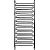 Водяной полотенцесушитель Ника Curve ЛZ (г) 120x50 Хром