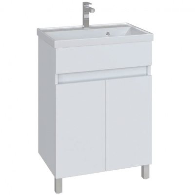 Тумба под раковину San Star Квадро 50 203.1-1.4.1. Белая