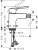 Смеситель для биде Hansgrohe Logis E 71232000 Хром