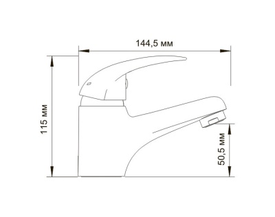 Смеситель для раковины WasserKRAFT Isen 2603 Хром