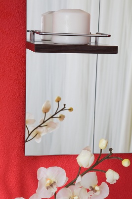 Тумба под раковину Бриклаер Бали 75 Венге Белый глянец