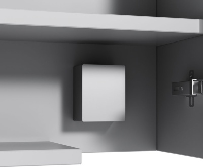 Зеркальный шкаф AM.PM Spirit V2.0 81 с подсветкой Белый