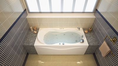 Акриловая ванна Aquanet Grenada 170x80 с гидромассажем